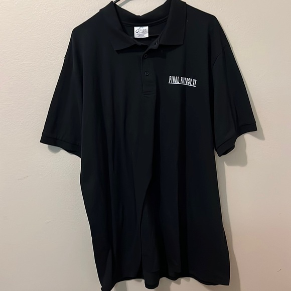 Port and Company Other - Men’s Final Fantasy XV Logo Graphic Polo Shirt Size 3X (EXCELLENT)